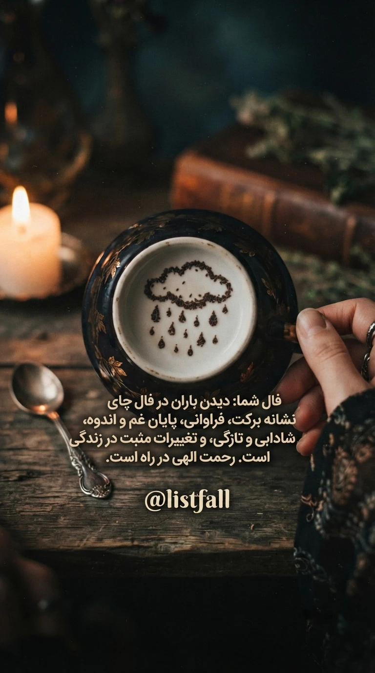 نماد باران